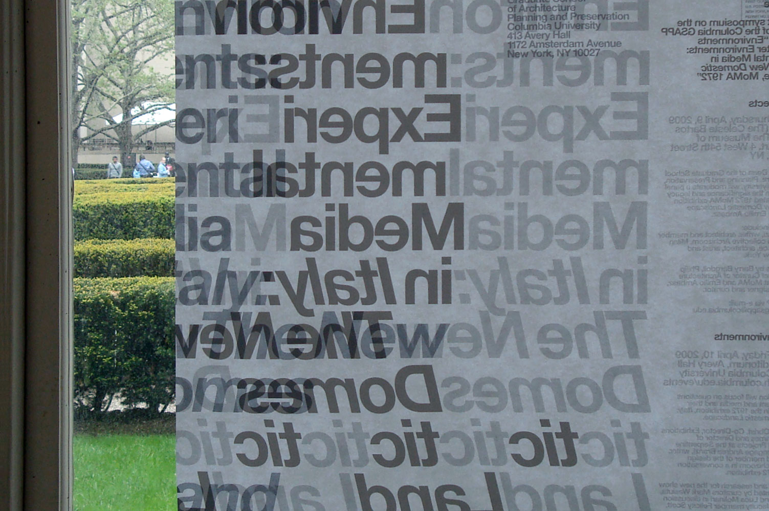 Environments and Counter Environments: Experimental Media in Italy: The New Domestic Landscape, MoMA 1972  - MTWTF