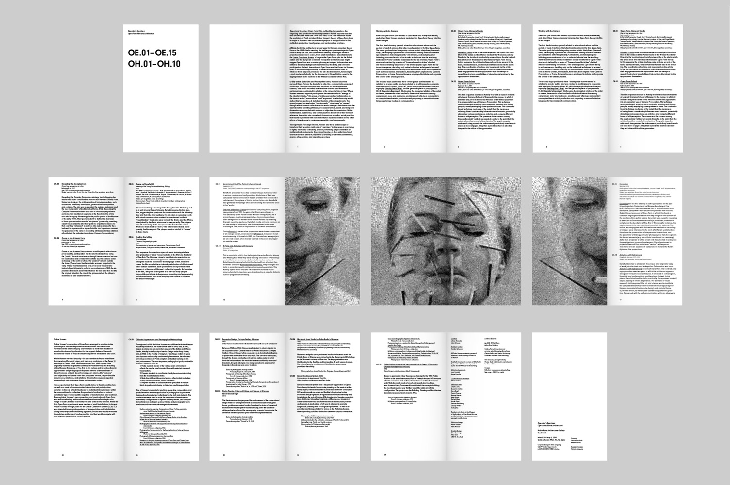 Operators Exercises: Open Form Film and Architecture  - MTWTF
