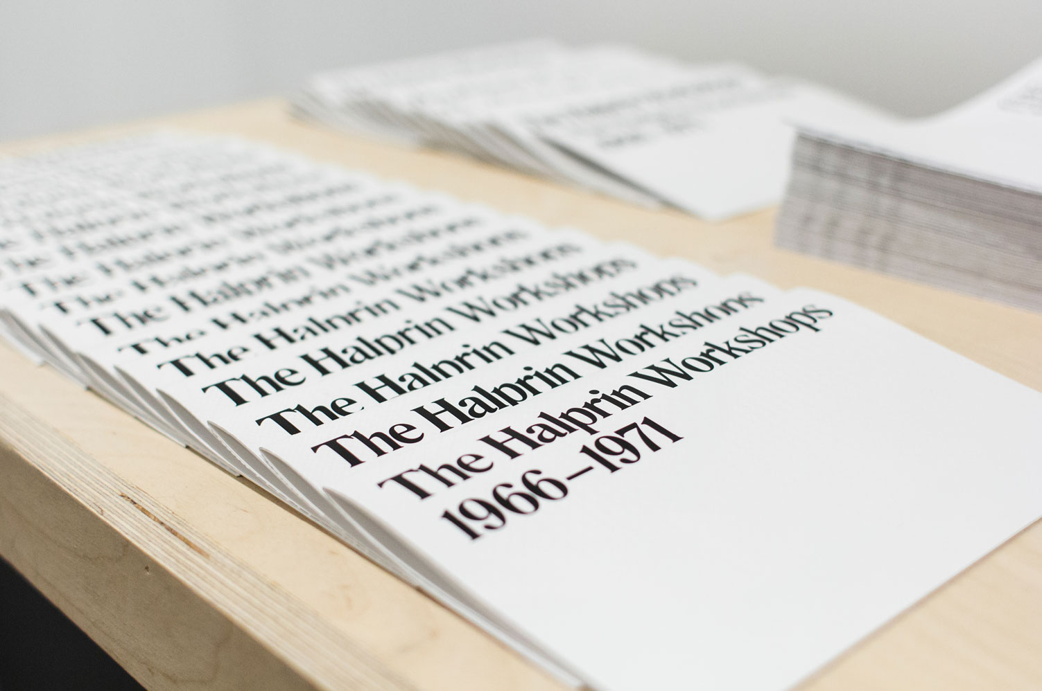 The Halprin Workshops, 1966-1971  - MTWTF