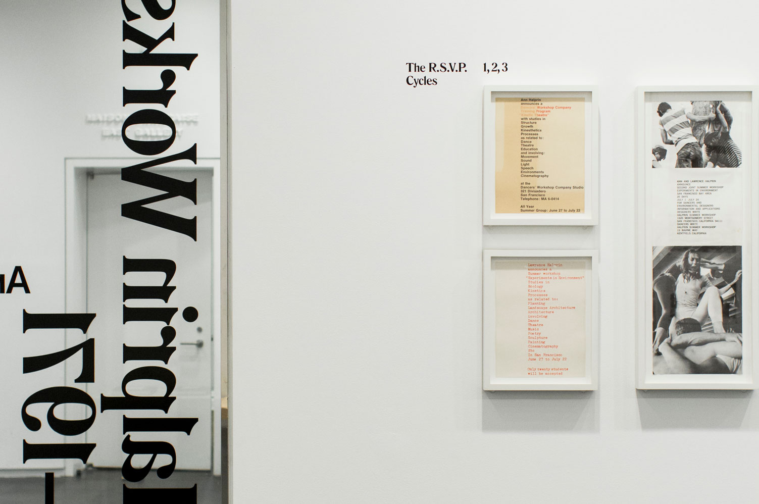 The Halprin Workshops, 1966-1971  - MTWTF