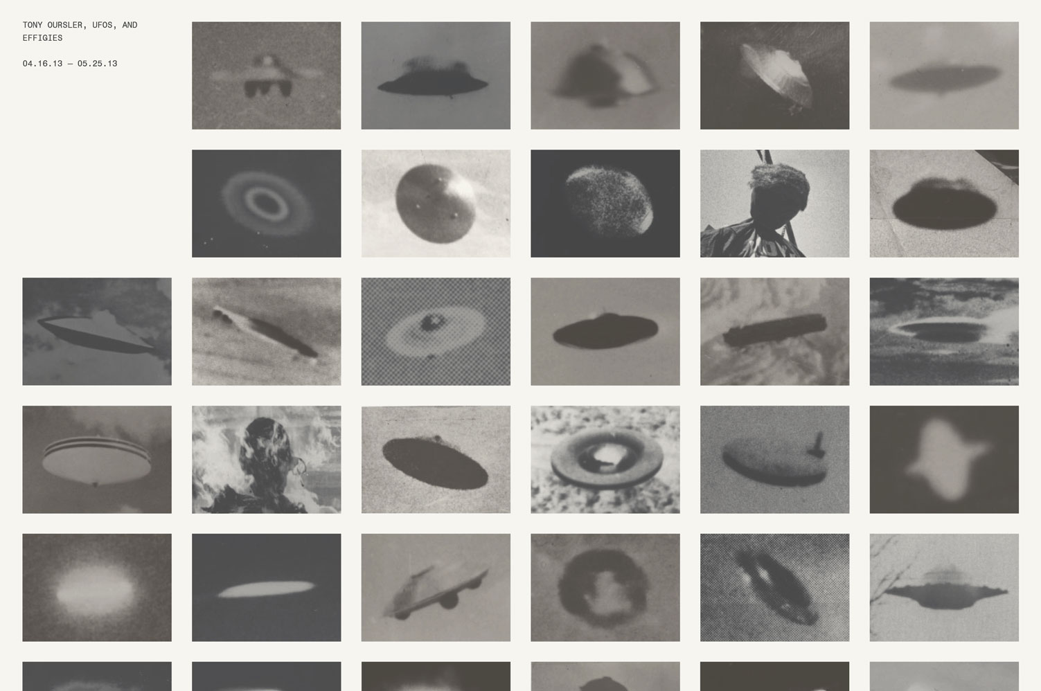 Tony Oursler, UFOs, and Effigies - MTWTF