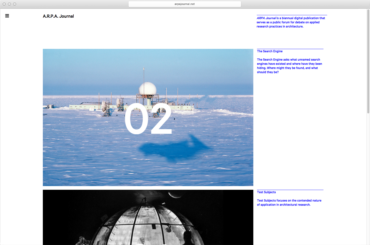 ARPA Journal - MTWTF