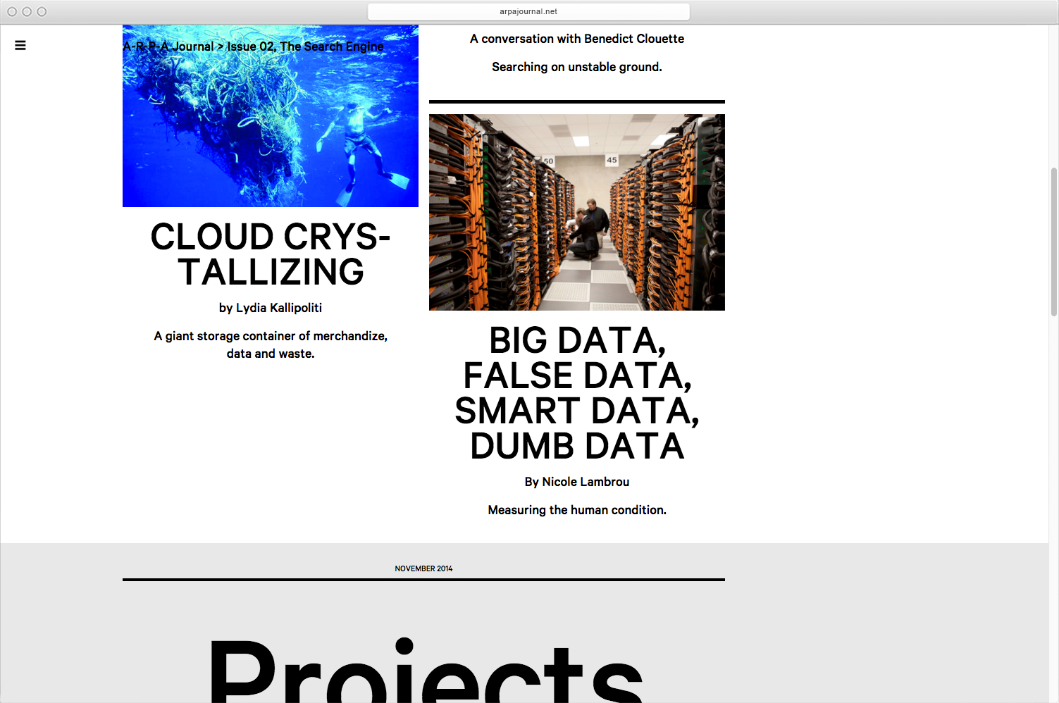 ARPA Journal - MTWTF
