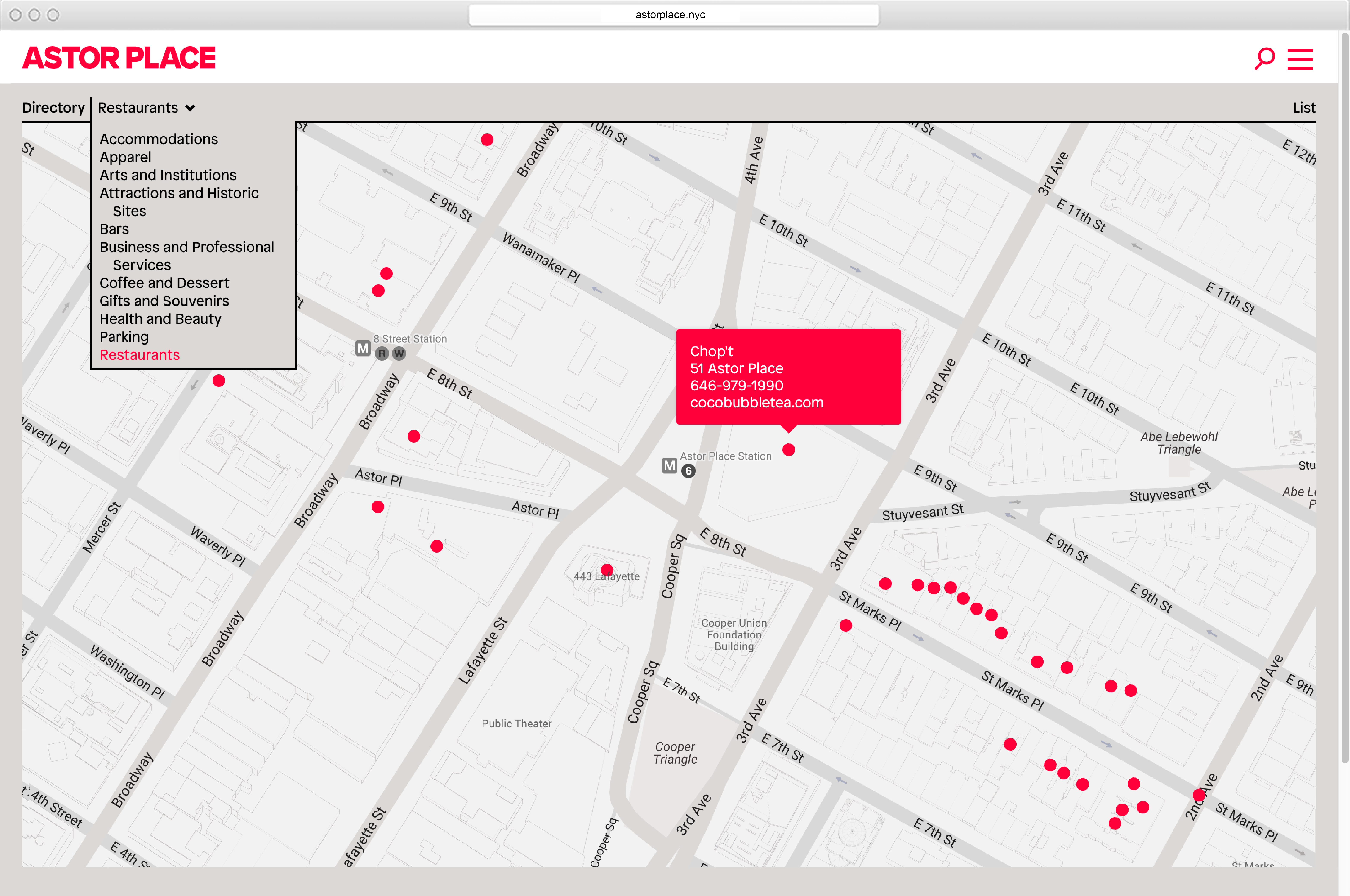 Astor Place identity - MTWTF