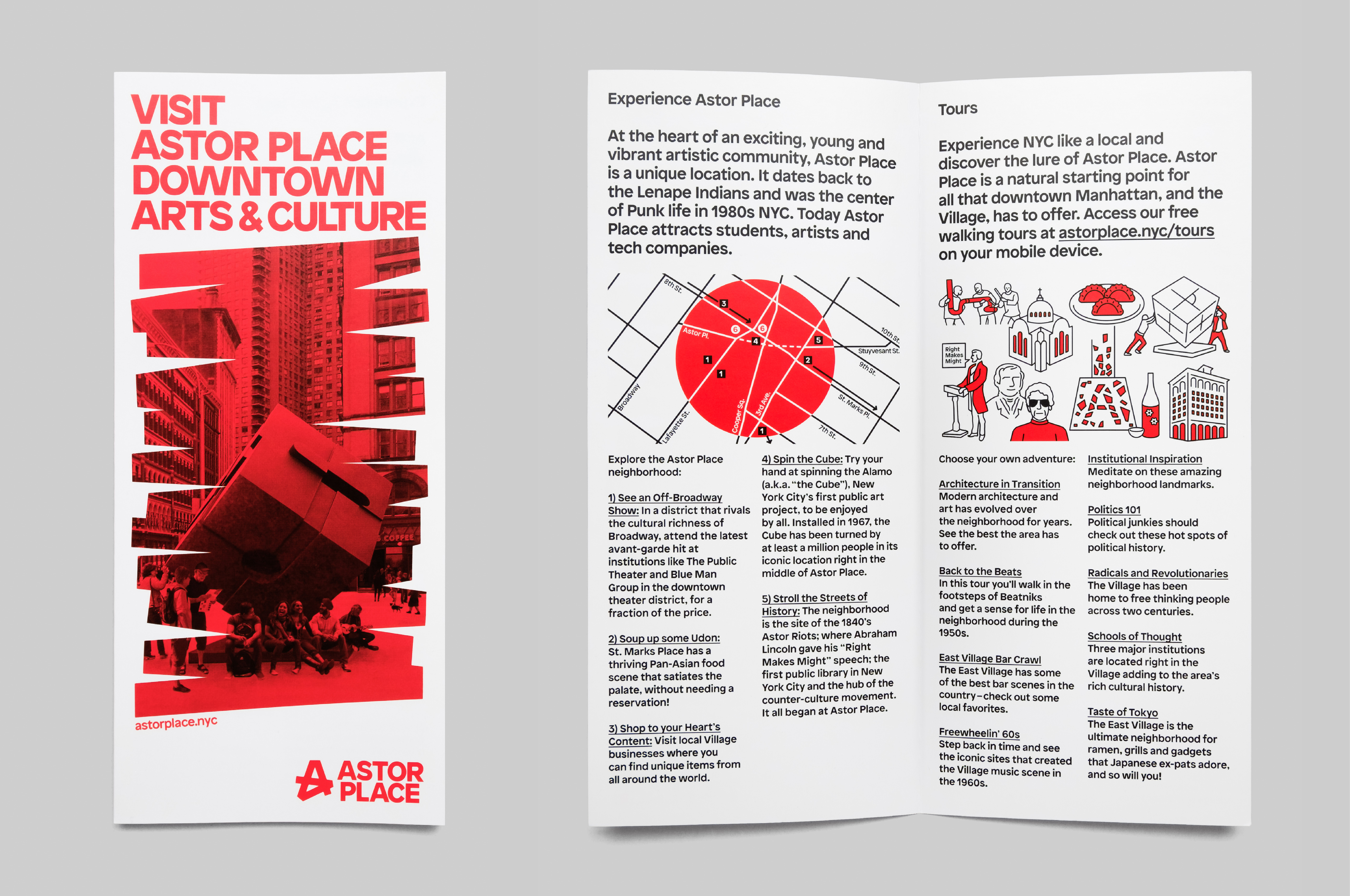Astor Place identity - MTWTF