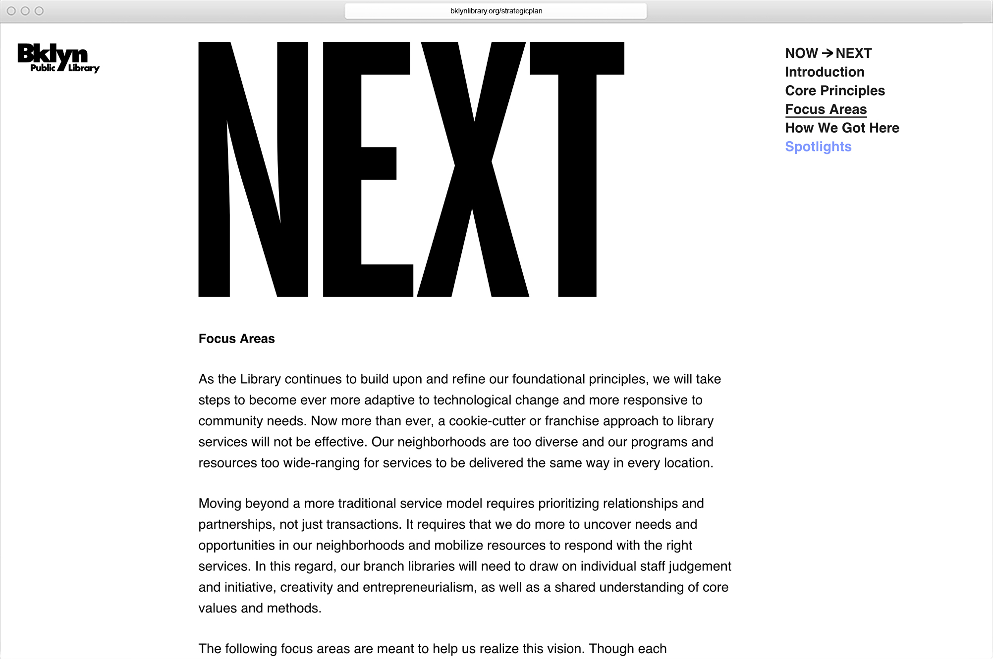BPL Strategic Plan eReader - MTWTF