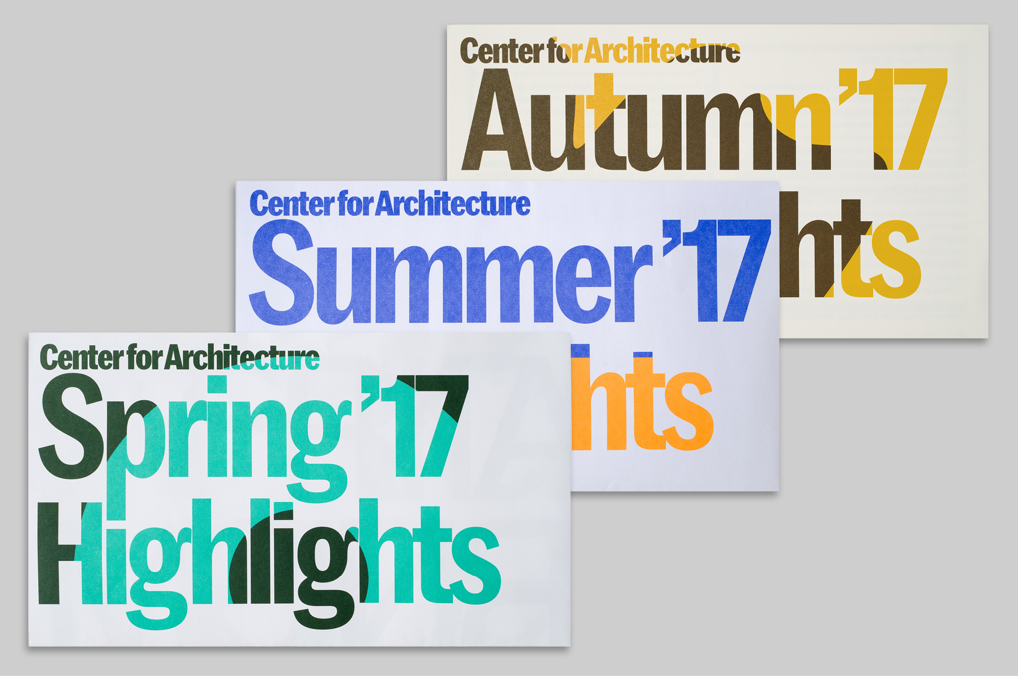 Highlights&nbsp;Poster Series - MTWTF