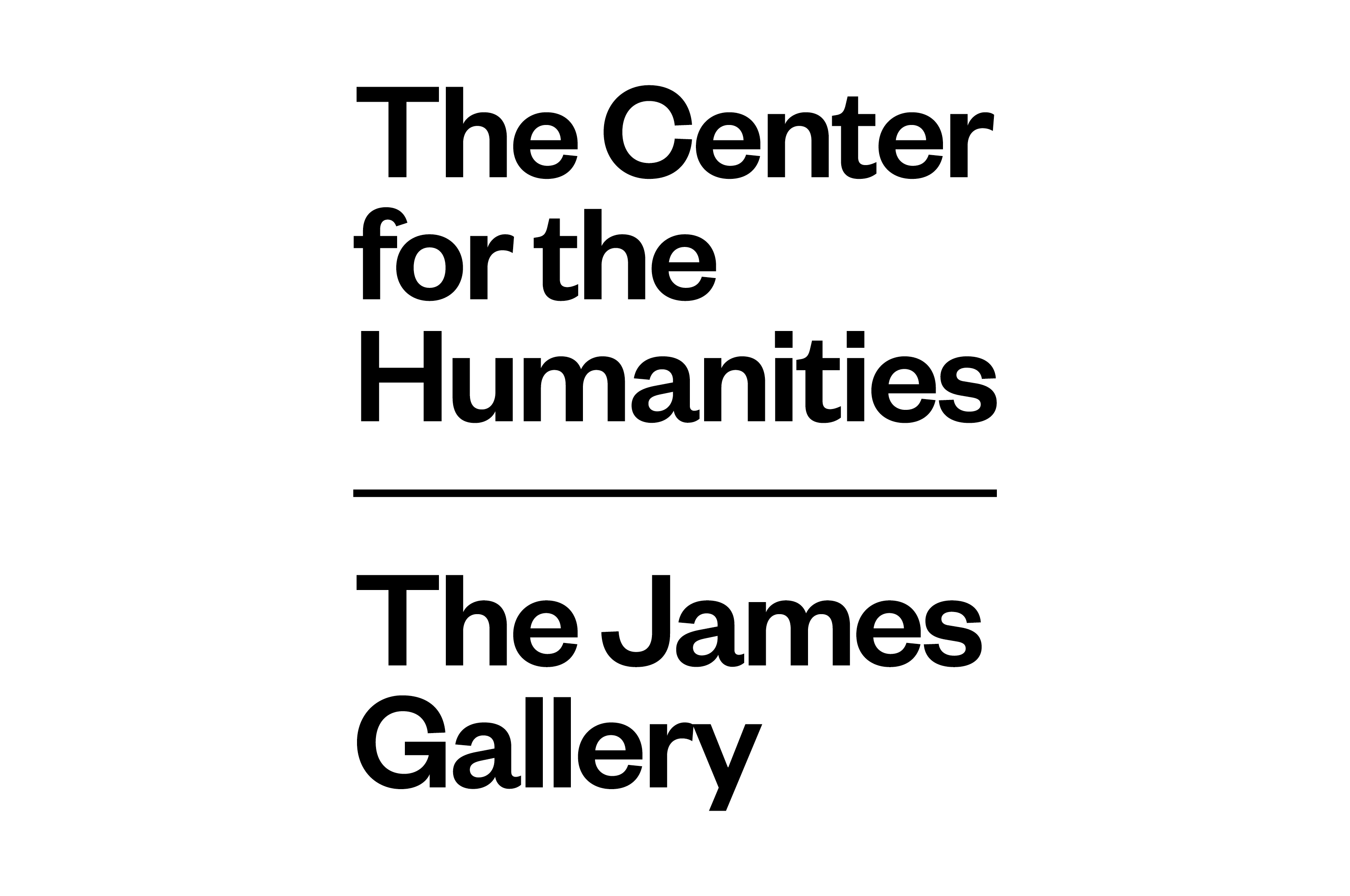 Center for the Humanities / The James Gallery  - MTWTF