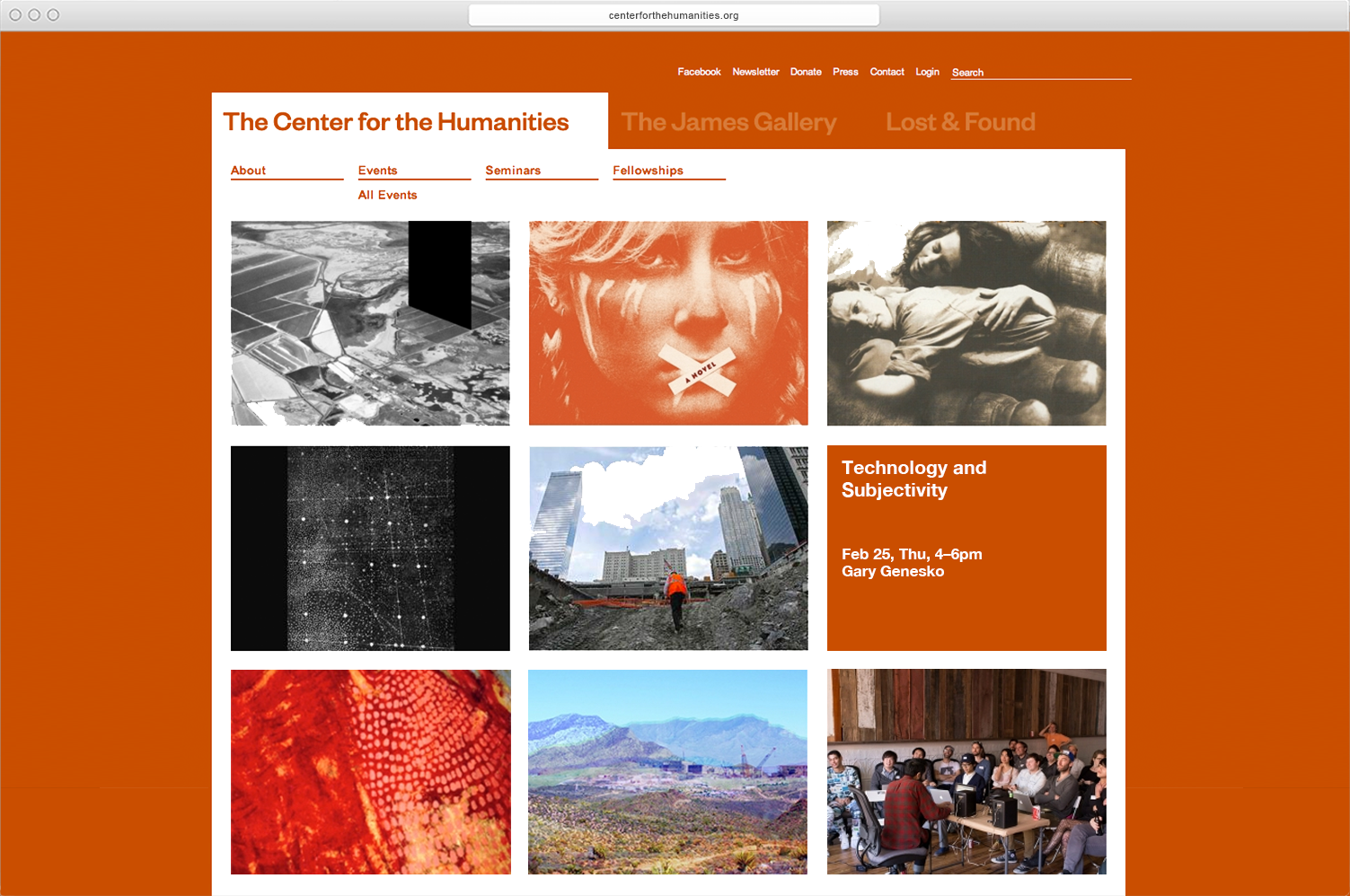 Center for the Humanities / The James Gallery  - MTWTF