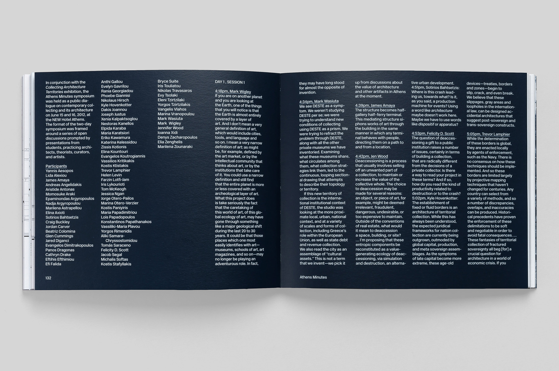 Collecting Architecture Territories - Phase One Report - MTWTF