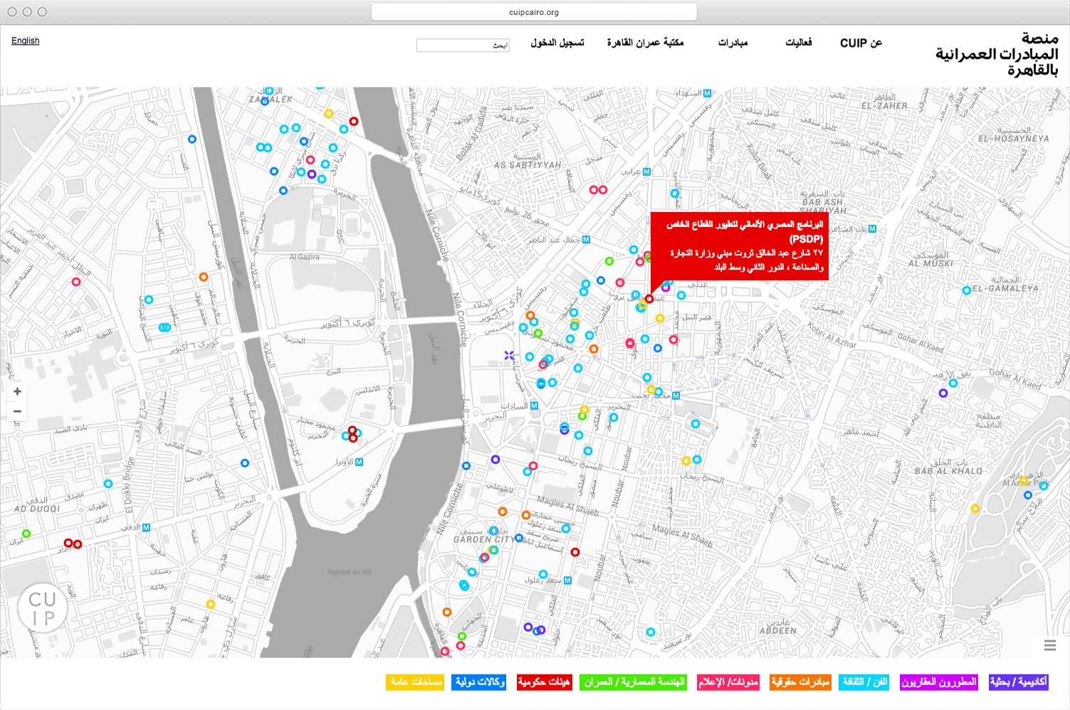 Cairo Urban Initiatives Project - MTWTF