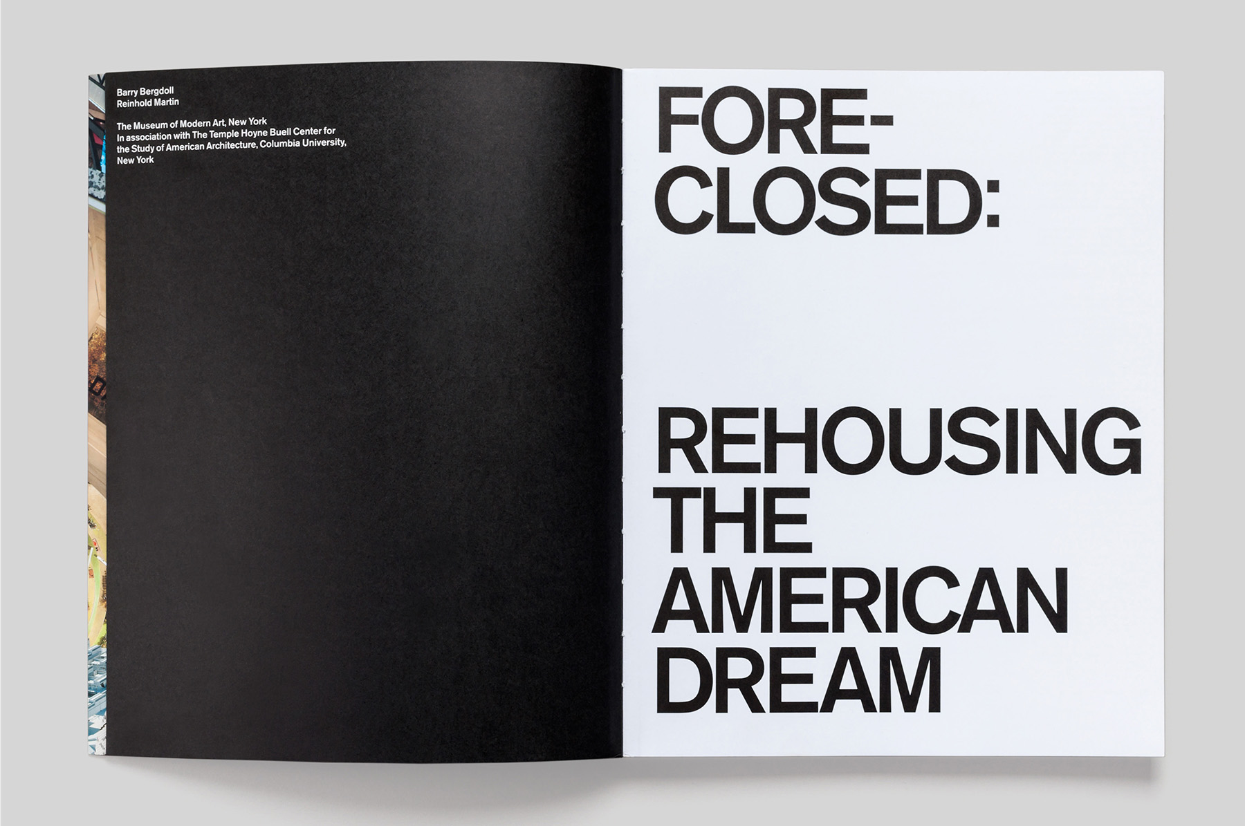 Foreclosed: Rehousing the American Dream exhibition catalog  - MTWTF