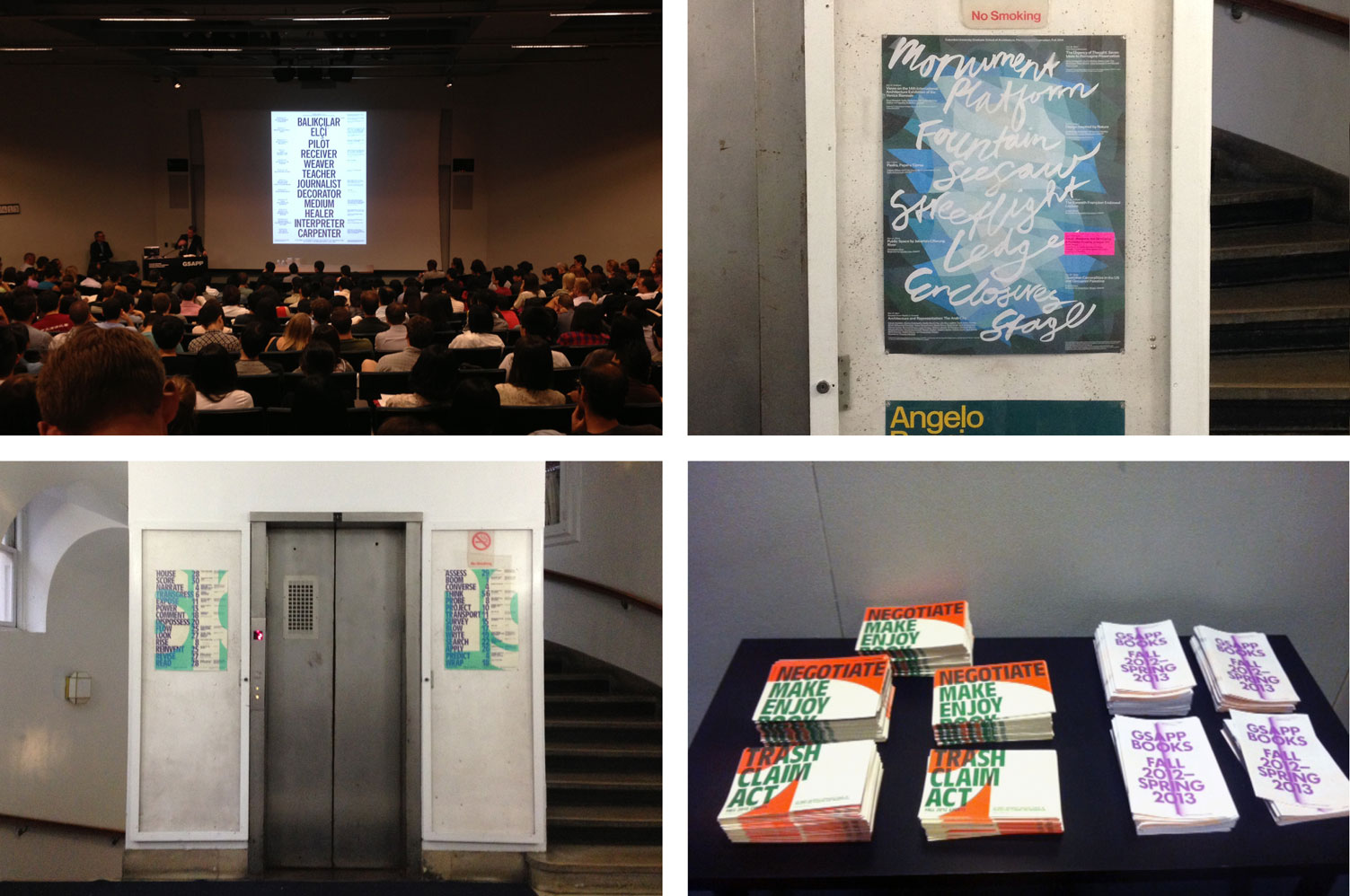 GSAPP events - MTWTF