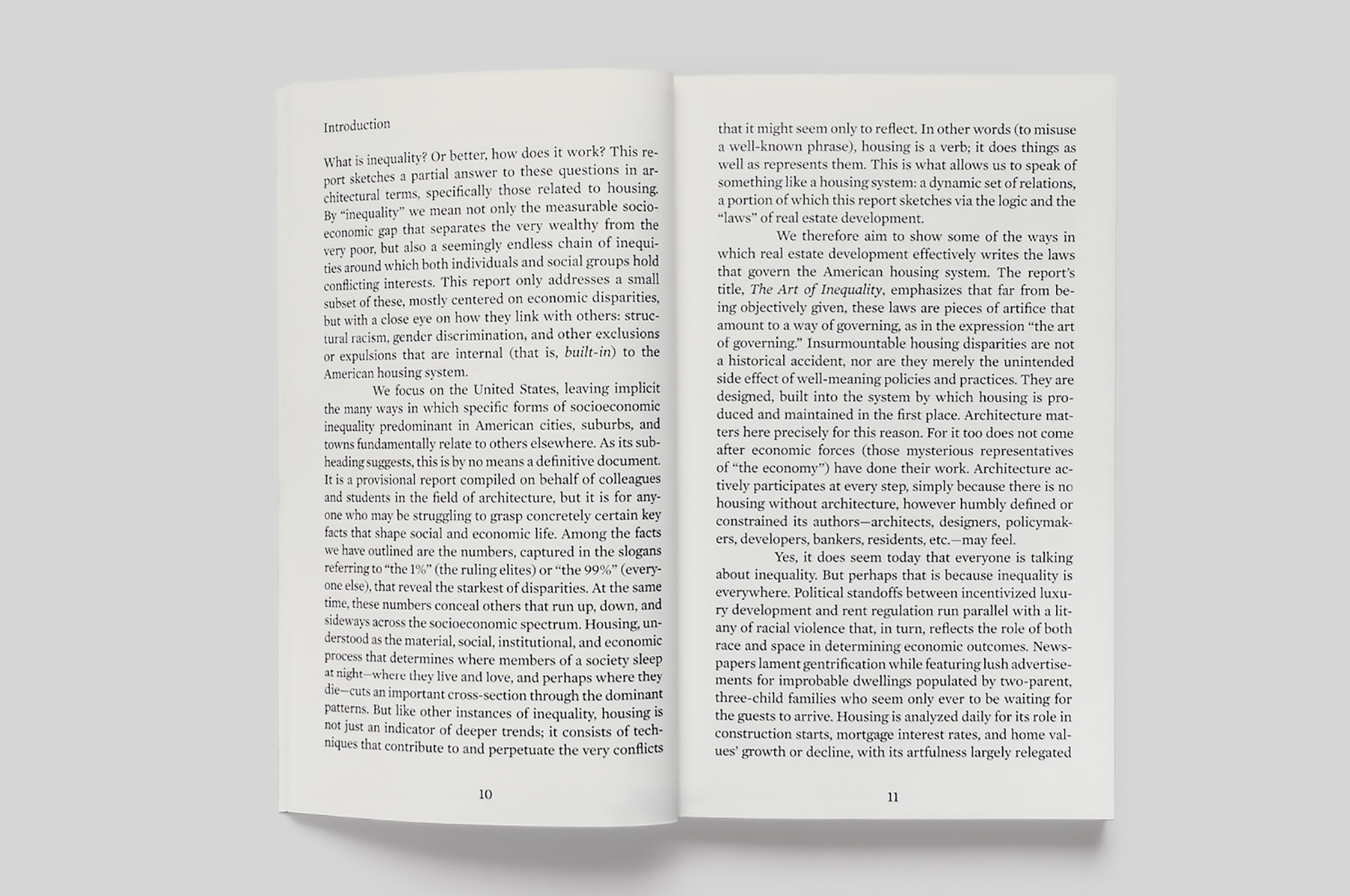 The Art of Inequality: Architecture, Housing, and Real Estate - MTWTF