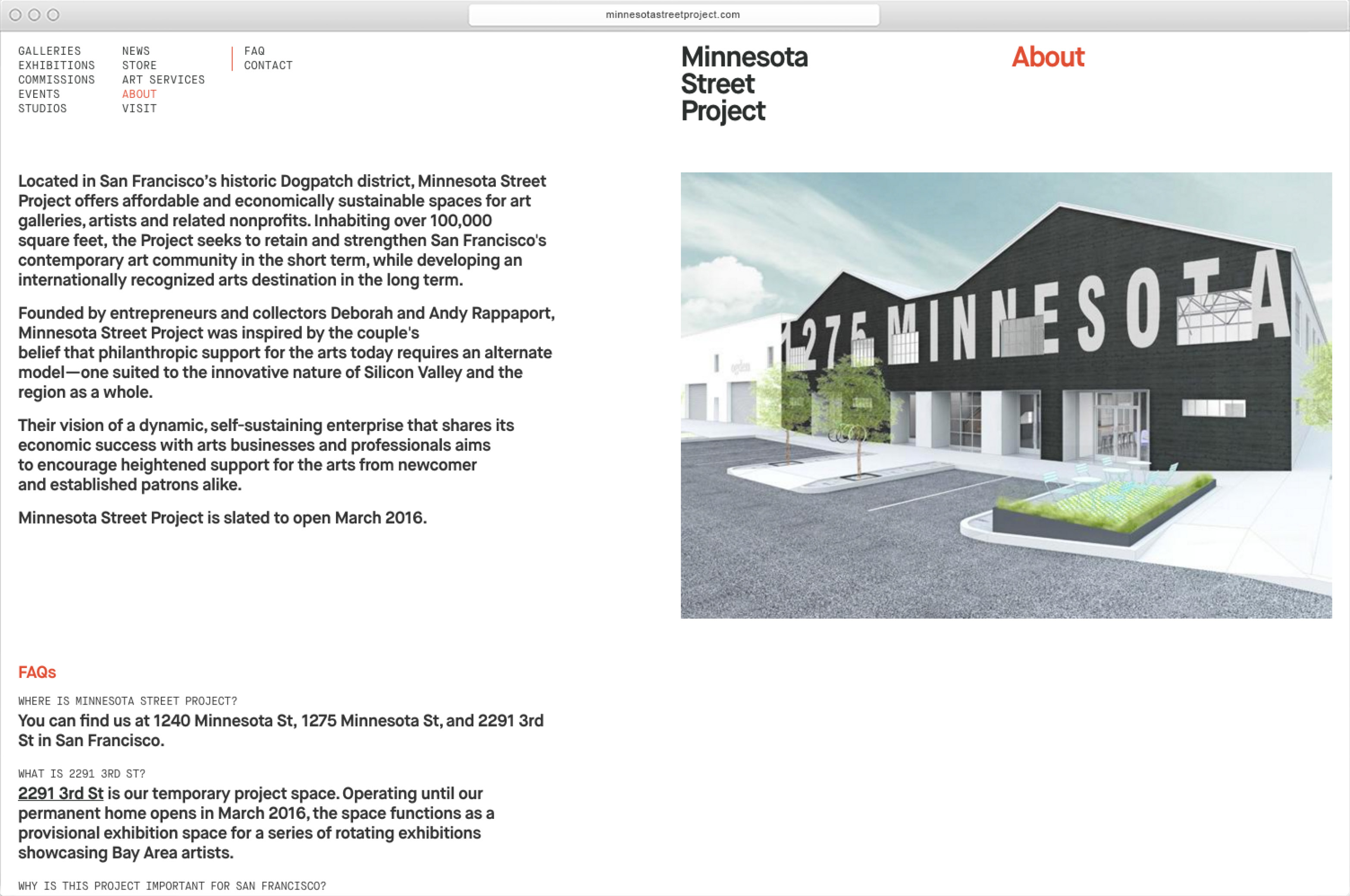 Minnesota Street Project - MTWTF