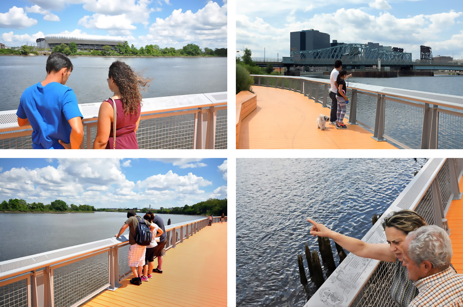 Newark Riverfront Park interpretive signage  - MTWTF