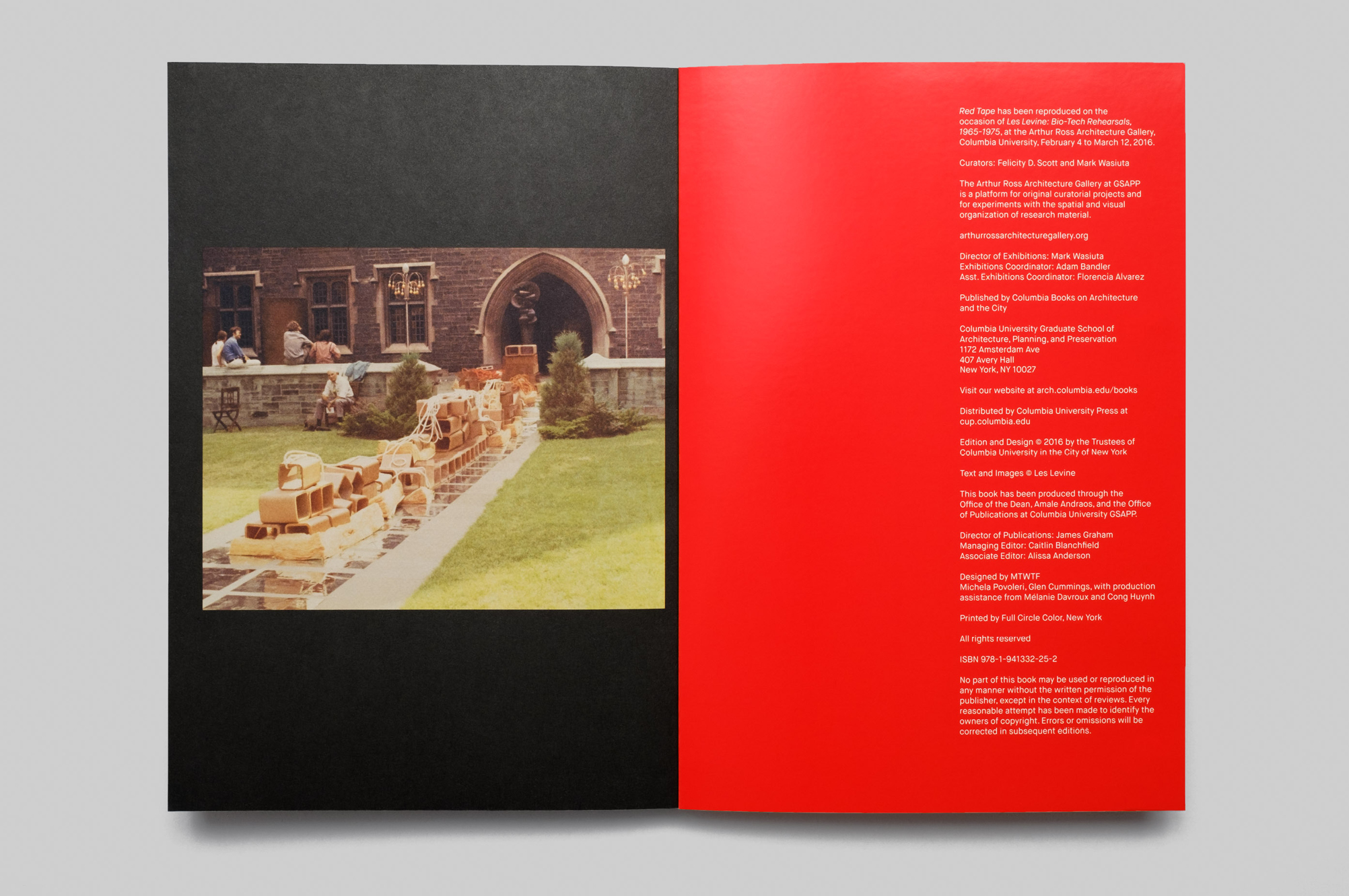 Red Tape, A New Work by Les Levine, 1970: To Engage the University in a Useless Task Which Will Allow It to Expose a Working Model of Its System - MTWTF