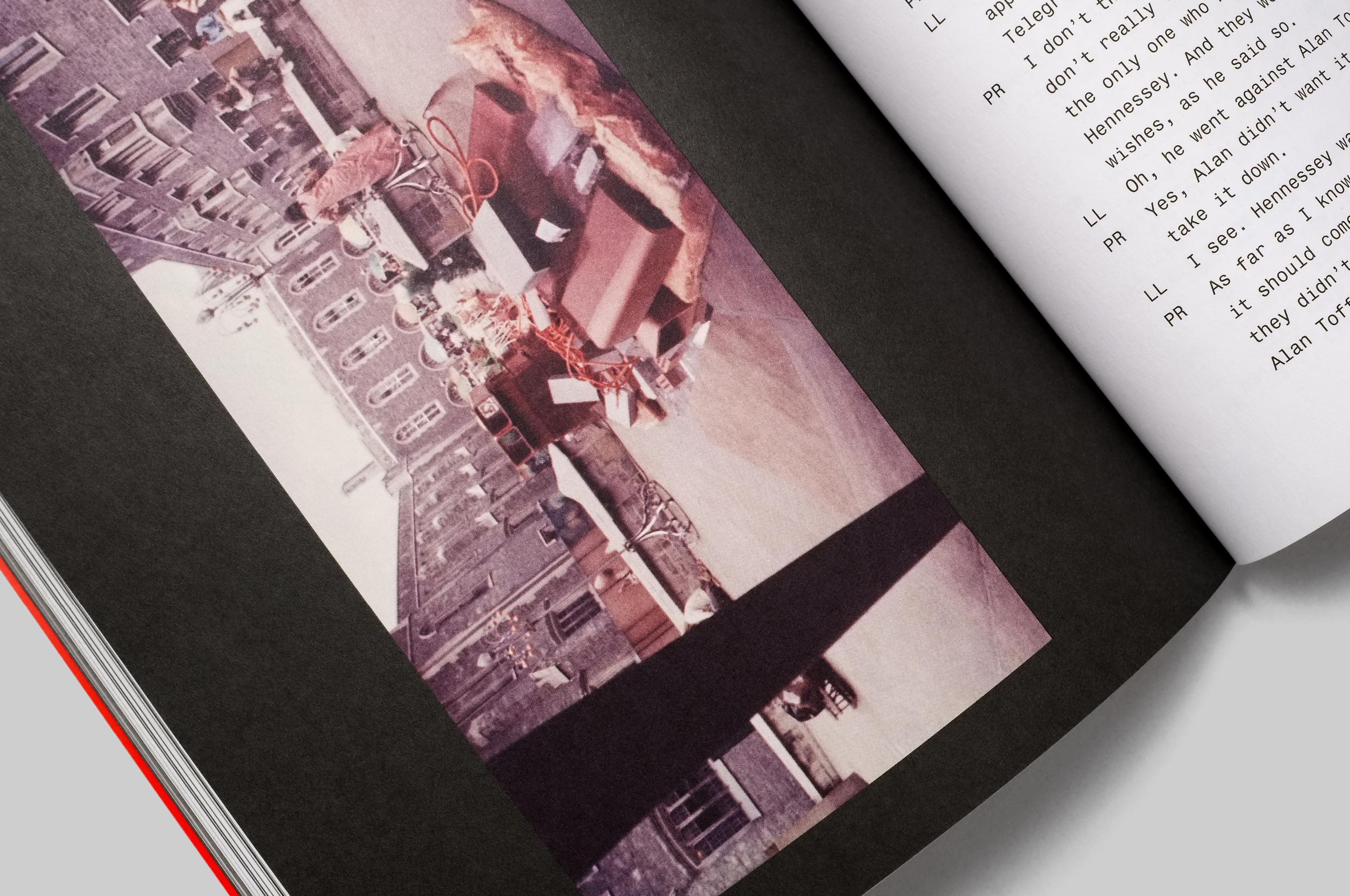 Red Tape, A New Work by Les Levine, 1970: To Engage the University in a Useless Task Which Will Allow It to Expose a Working Model of Its System - MTWTF