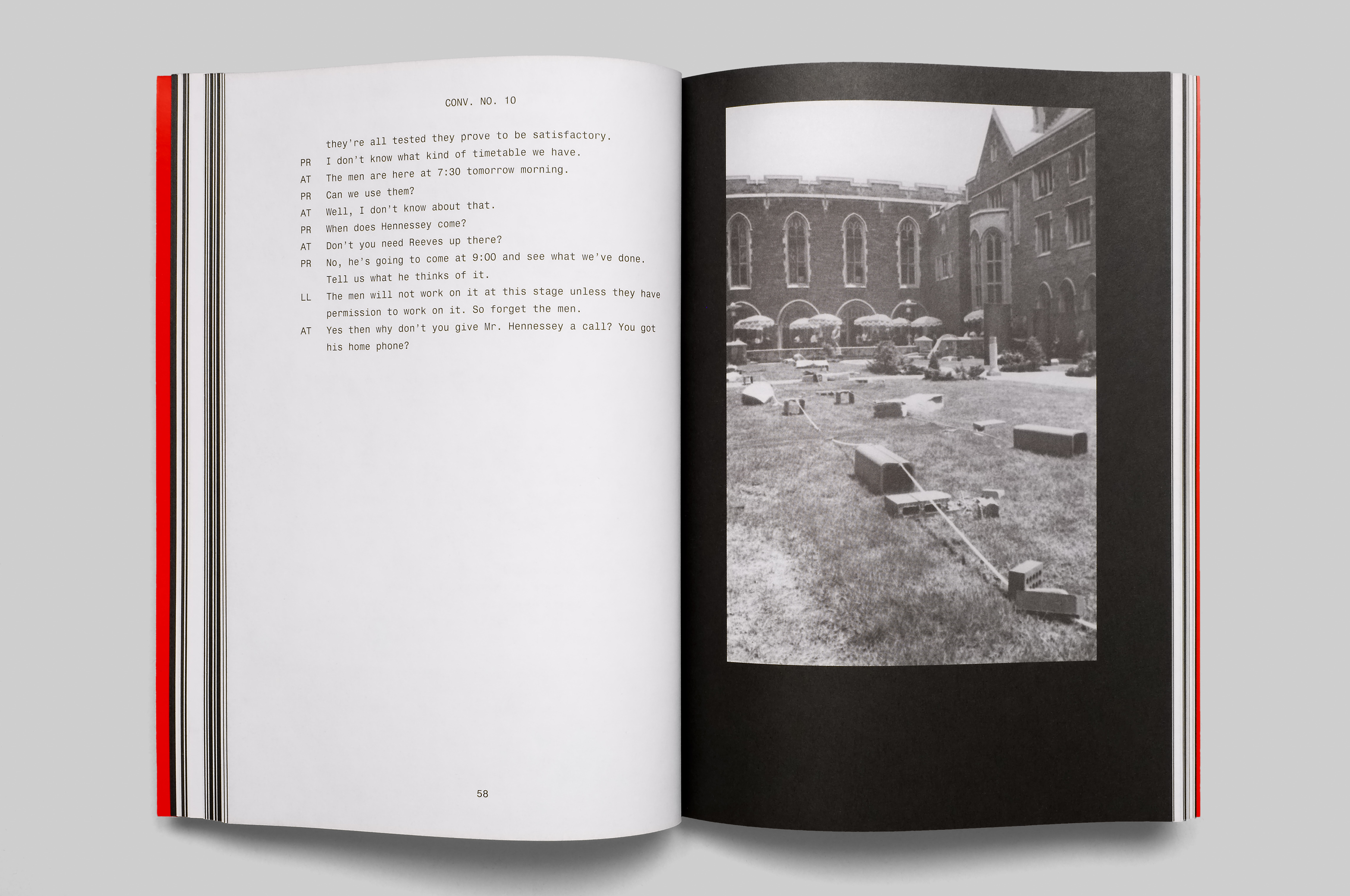Red Tape, A New Work by Les Levine, 1970: To Engage the University in a Useless Task Which Will Allow It to Expose a Working Model of Its System - MTWTF