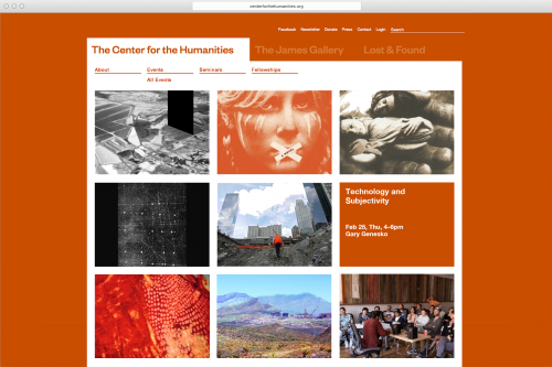 Center for the Humanities / The James Gallery  - MTWTF