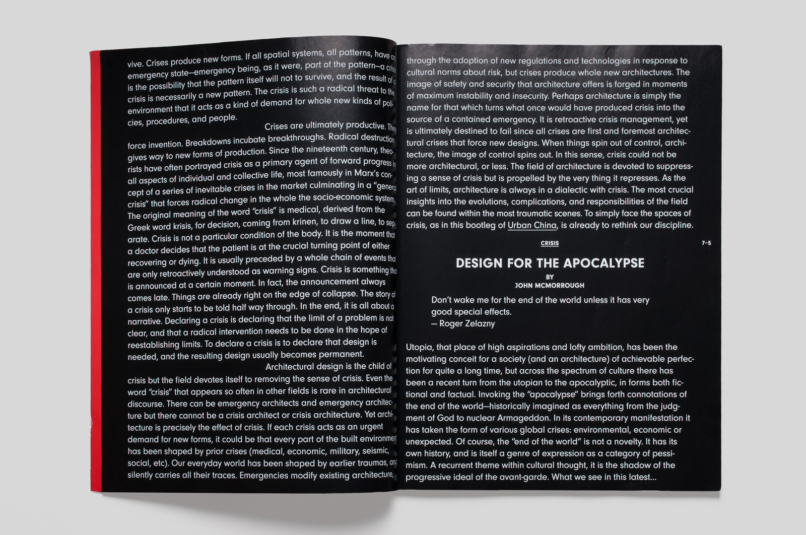 Crisis: Urban China bootlegged by C-Lab for Volume Magazine  - MTWTF